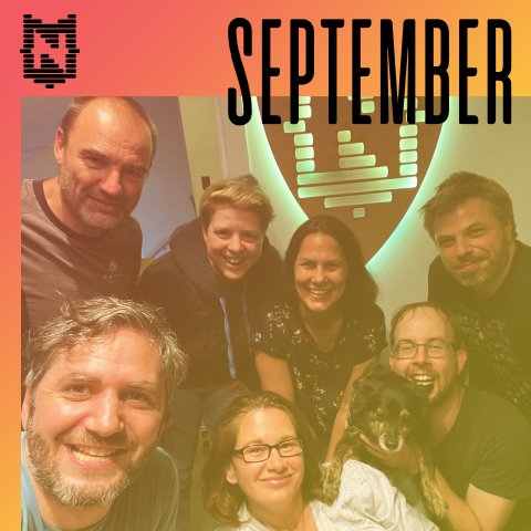 groepsfoto nerdland podcast september 2021